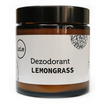 Dezodorant ekologiczny w kremie z olejkiem Lemongrass - La-Le