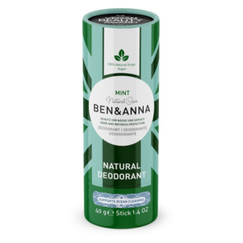 Naturalny dezodorant na bazie sody, MINT, BEN&ANNA