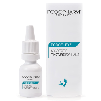 Podoflex Mykostatyczna Tinktura do Paznokci - 10ml Opis produktu: Podoflex Mykostatyczna Tinktura do Paznokci od Podoph