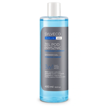 Sylveco Pure Line MEN Żel pod prysznic 3w1 nawilżająco-łagodzący