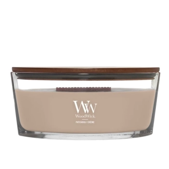 Świeca Zapachowa WoodWick Patchouli Creme Elipsa
