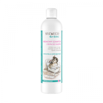 Kremowy szampon i płyn do kapieli dla dzieci, hypoalergiczny - Sylveco