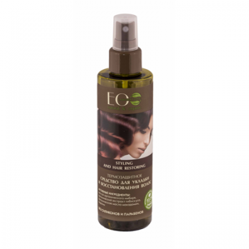 Środek do układania i regeneracji włosów – termo ochrona -  ekstrakt imbiru, ekstrakt hibiscusa, olej makadamii, keratyna - EO LAB